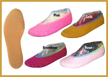 IWA Kindergymnastikschuh mit Glitzer 142 / 42*