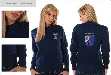 SR Damen Sweat-Schirt dunkelblau