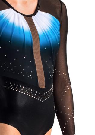 ERVY Omayra 1 Turnanzug 11988.082/1– Langarm mit eleganter Raffung