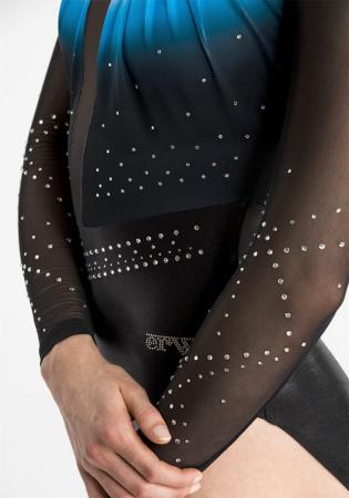 ERVY Omayra 1 Turnanzug 11988.082/1– Langarm mit eleganter Raffung