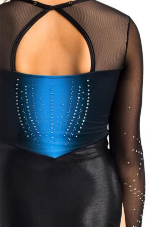 ERVY Omayra 1 Turnanzug 11988.082/1– Langarm mit eleganter Raffung