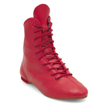 Rumpf Hit I Gardestiefel 4120 aus Leder hoch geschnitten mit durchgehender Gummisohle