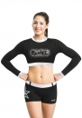 ERVY  ORLANDO Cheer Crop-Top  ER 23149.1182/1  bauchfreies Top für Cheerleader